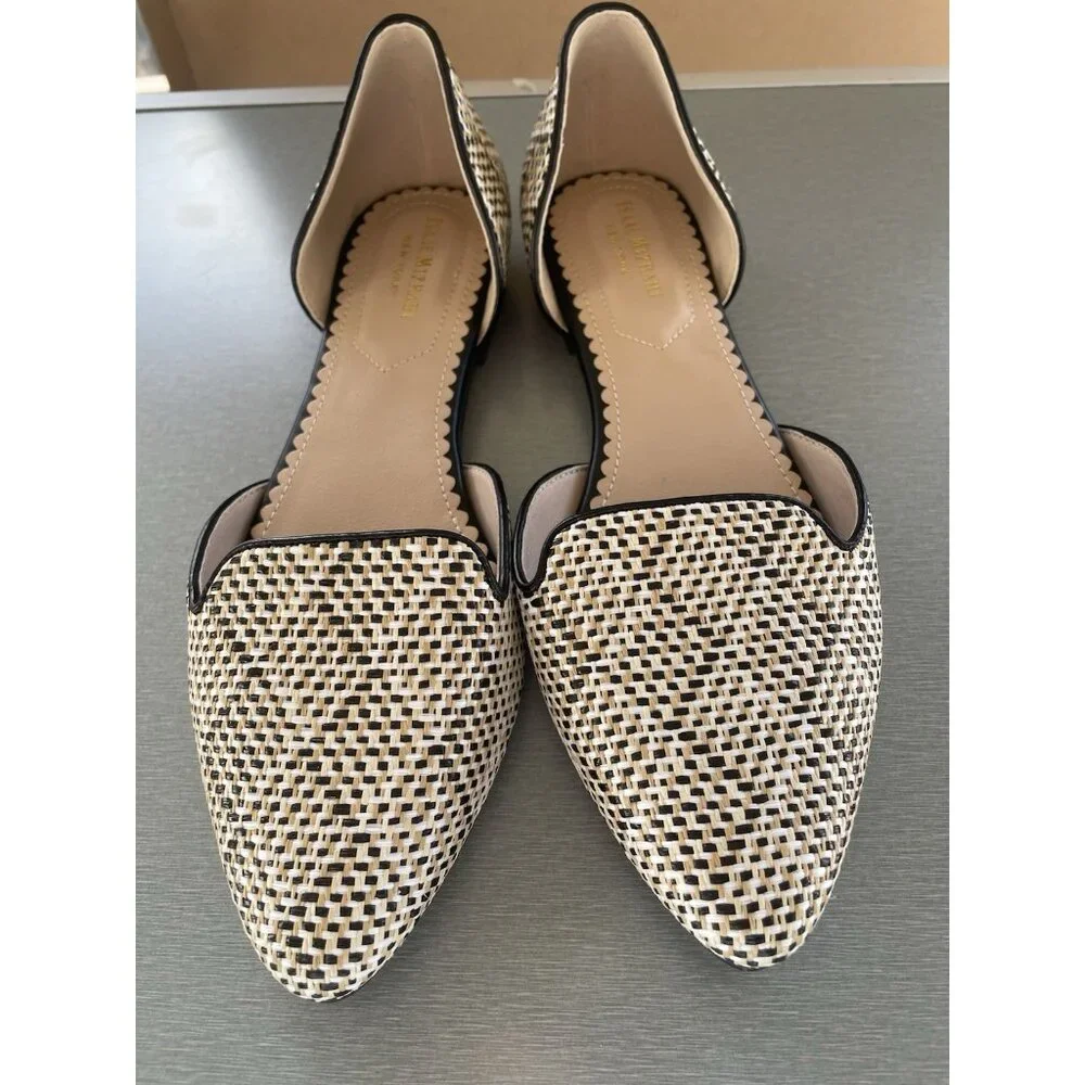 ISSAC MIZRAHI Women's Pointed Flats Size 8 Preppy Career Office Shoes - Picture 3 of 13